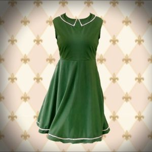 ⚜️ 10% off ModCloth Author Outings Dress Green 2x
